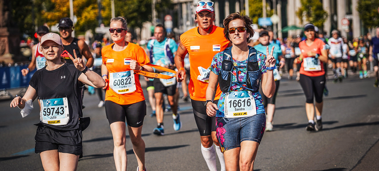 Foto met Franka en Donny onderweg in Berlijn