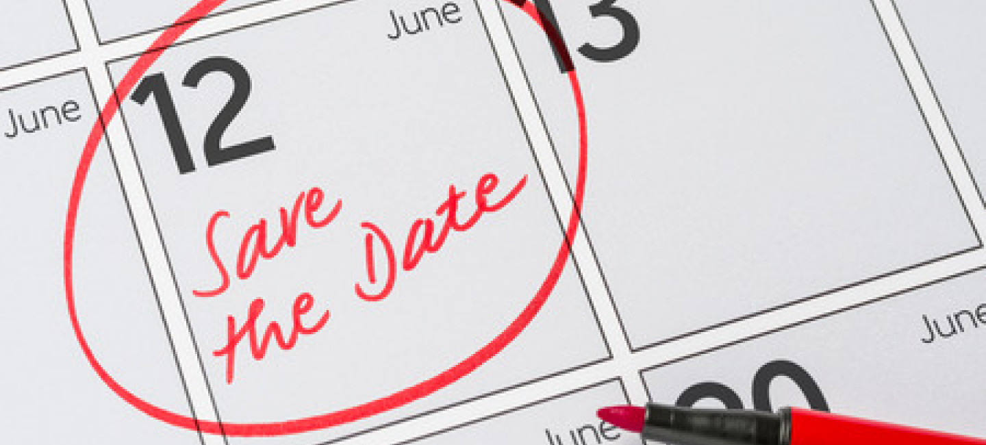 12 juni Save the date